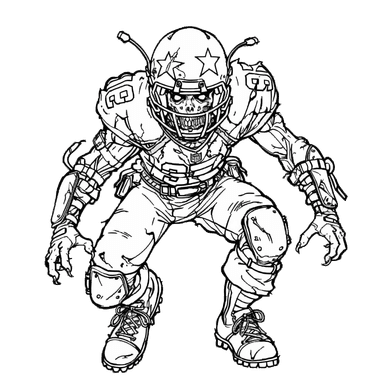 skeleton-lineman